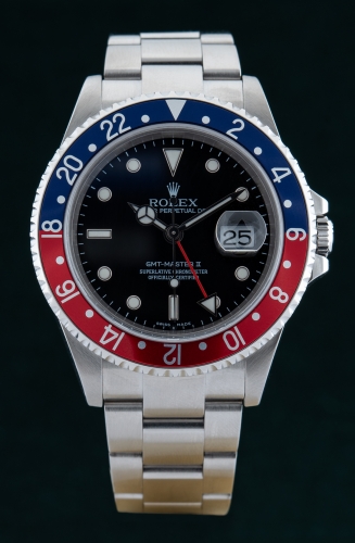 Rolex GMT Master II, F-Serie, Reference 16710, FULL SET